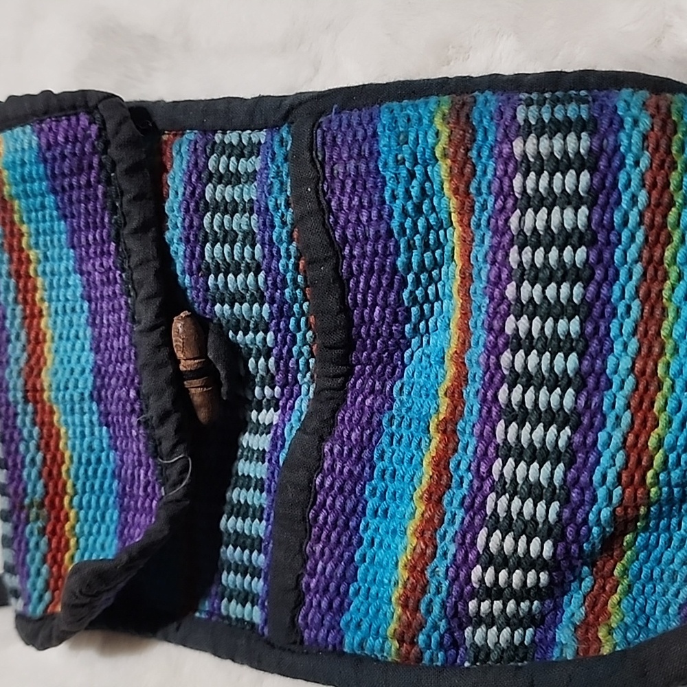 VINTAGE  LOST HORIZONS  CROSSBODY  HAND BAG. - Picture 5 of 7